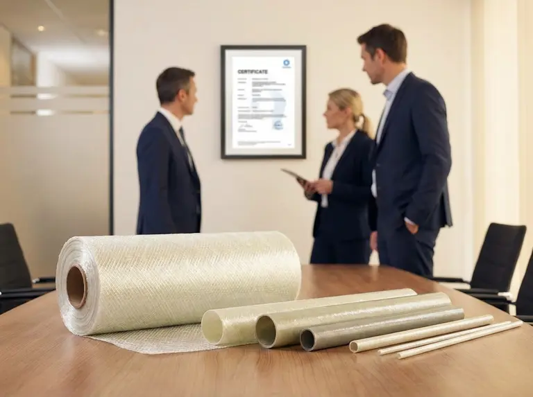 Сертификат на стеклопластик